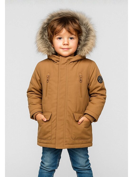 minoti minoti Kurtka zimowa 27coat30 Beżowy Regular Fit
