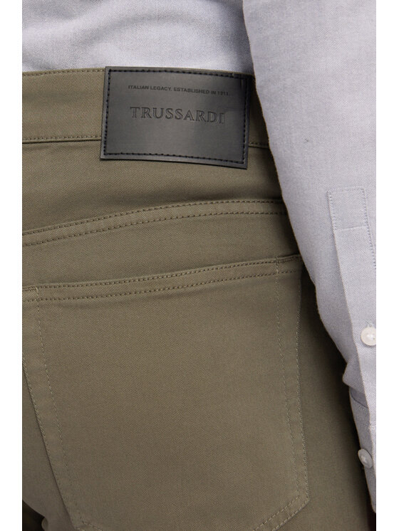 Trussardi Trussardi Pantaloni di tessuto P700H004766N025 Verde Regular Fit