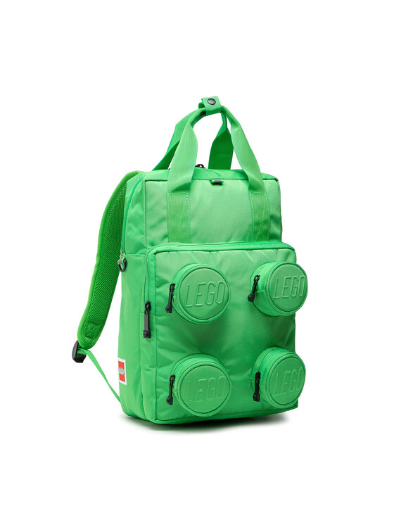 LEGO LEGO Kuprinės Brick 2X2 Backpack 20205-0037 Žalia