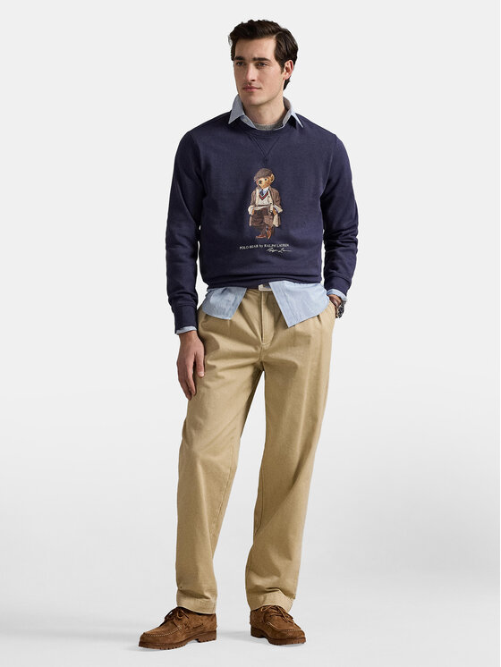 Polo Ralph Lauren Polo Ralph Lauren Pulóver 710980305001 Sötétkék Regular Fit