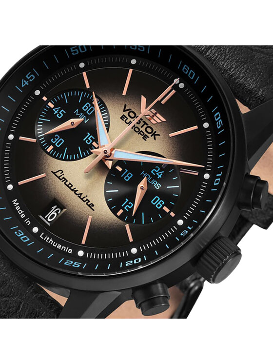 Vostok Europe Vostok Europe Zegarek VK64-560C691 Czarny