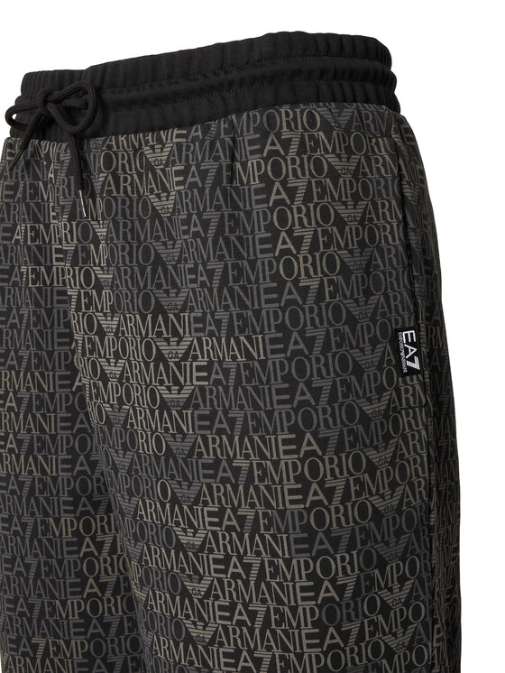 EA7 Emporio Armani EA7 Emporio Armani Долнище анцуг 7M002207 AF12660 FC099 Черен Regular Fit