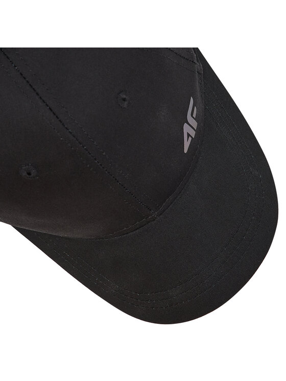 4F 4F Καπέλο Jockey H4L21-CAD005 Μαύρο