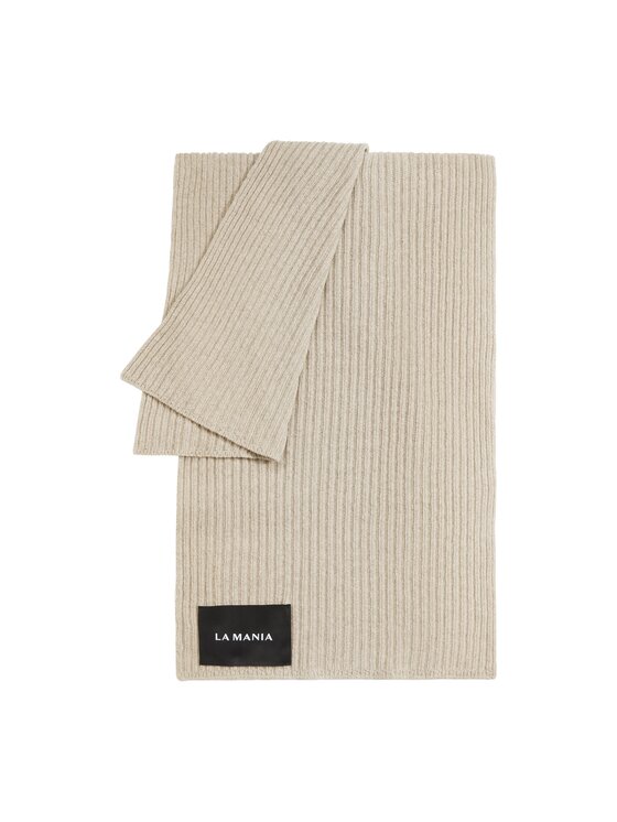 La Mania La Mania Šál COZY SCARF BEIGE Béžová
