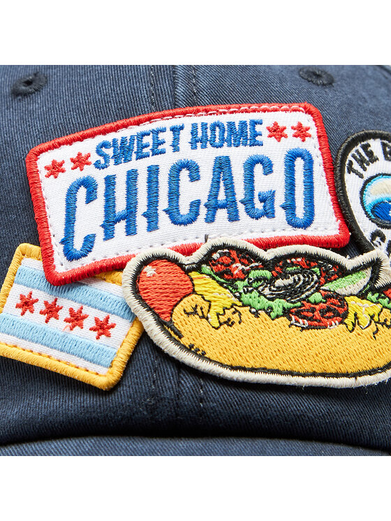 American Needle American Needle Cappellino Chicago SMU705A Blu scuro