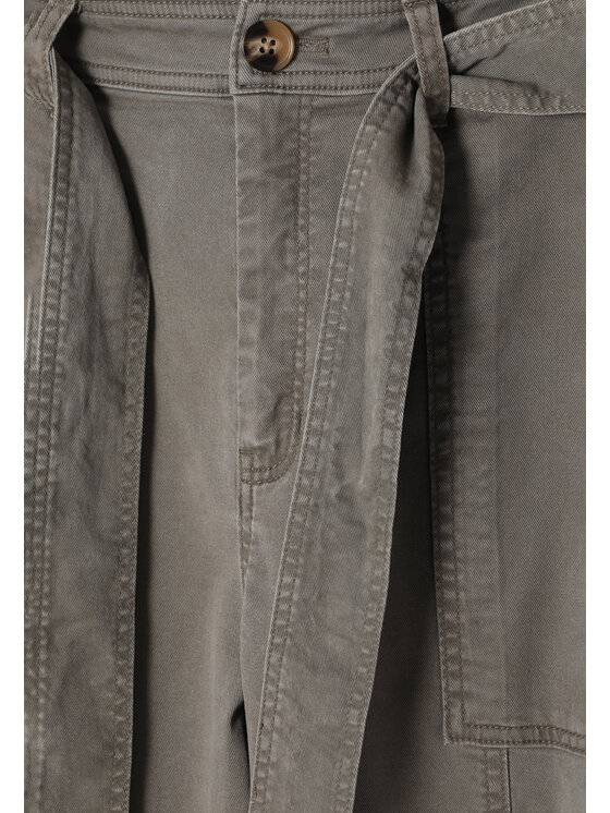 TATUUM TATUUM Spodnie materiałowe MALTI Khaki Wide Fit