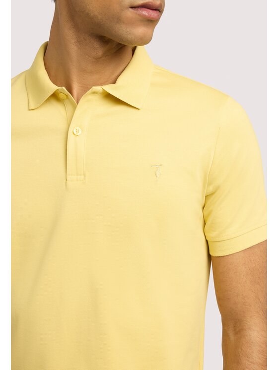 Trussardi Trussardi T-Shirt G5008000124N028 Żółty Regular Fit
