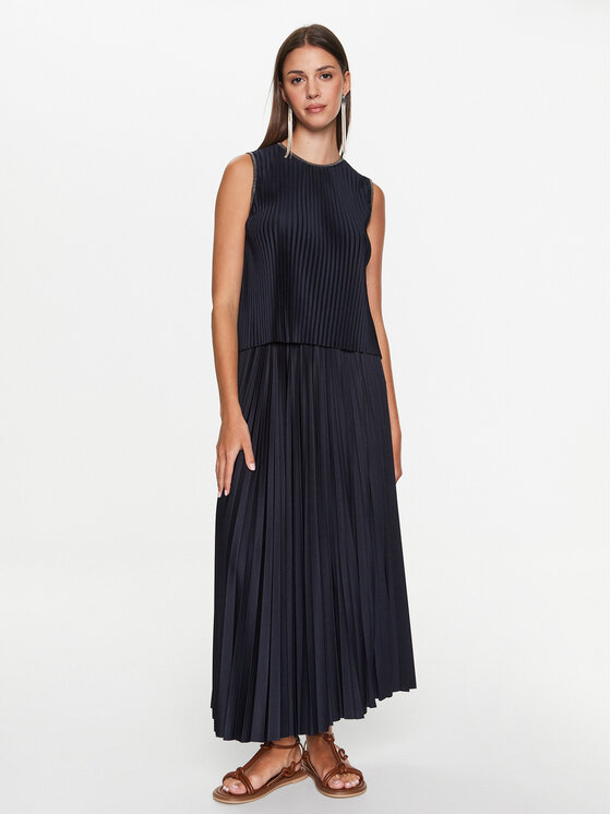 Fabiana Filippi Fabiana Filippi Top TPD273W305 Granatowy Regular Fit