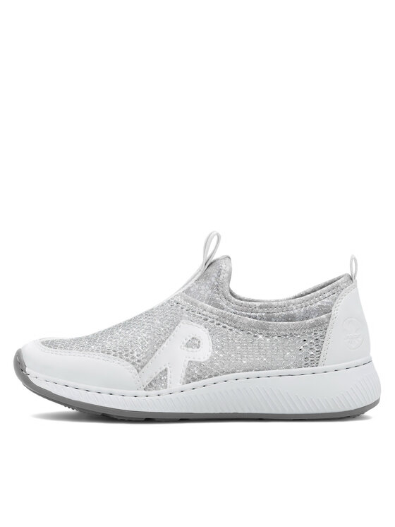 Rieker Rieker Sneakers N5554-81 Silberfarben