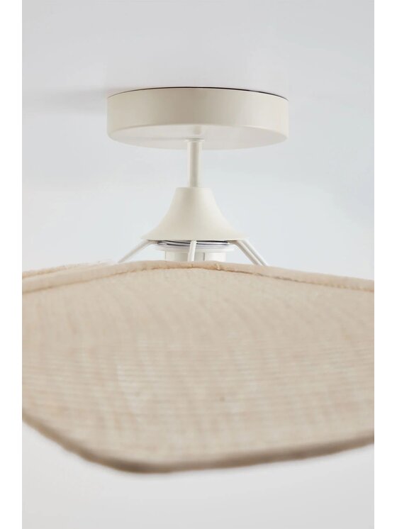 MIAhome MIAhome Lampa sufitowa Benavid Ø75 cm Kremowy