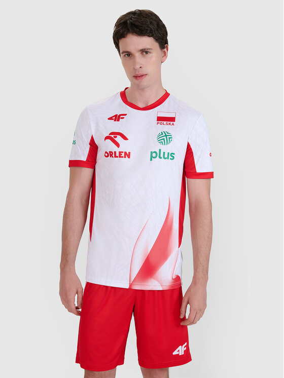 4F 4F T-Shirt TEAMWEAR Kolorowy Regular Fit