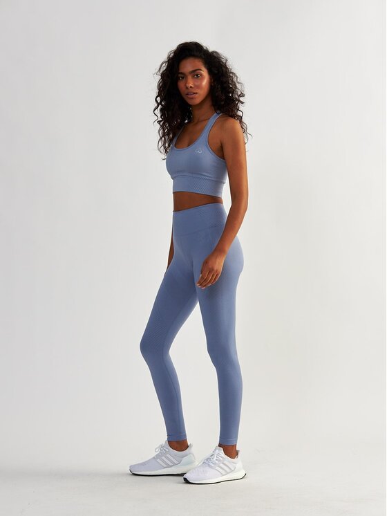 BeShaped BeShaped Biustonosz sportowy Bezszwowy Femme Force Niebieski