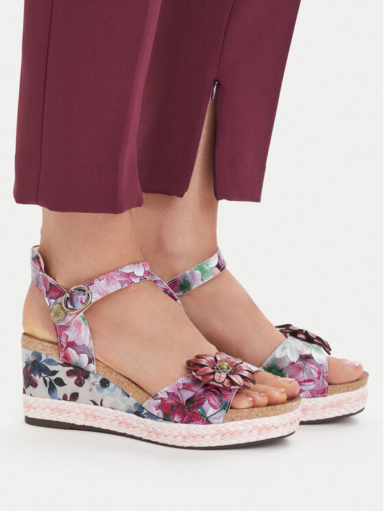 Laura Vita Laura Vita Sandały Facyo 75 Fioletowy