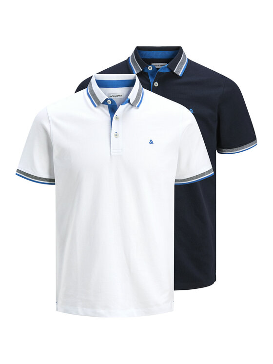 Jack&Jones Súprava 2 polo tričiek Paulos 12191216 Farebná Slim Fit