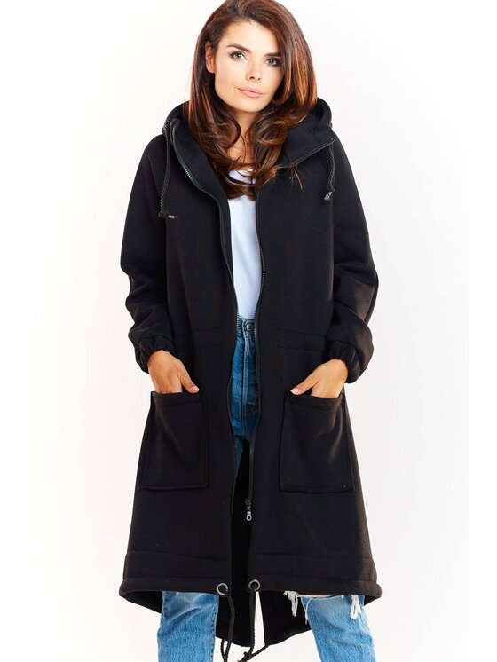 Infinite You Infinite You Felpa M220 Nero Basic Fit