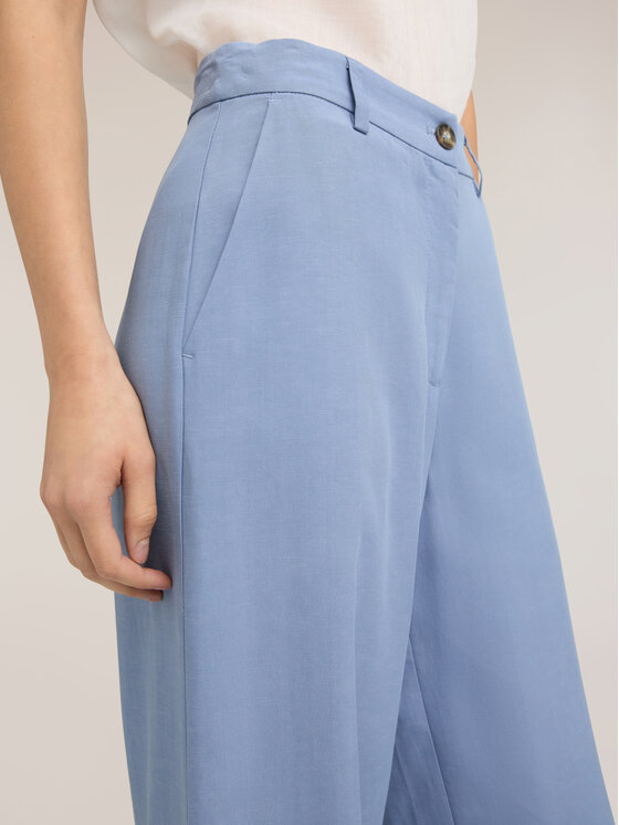 Motivi Motivi Pantaloni di tessuto P00RQ004576N0V4 Turchese Over Fit