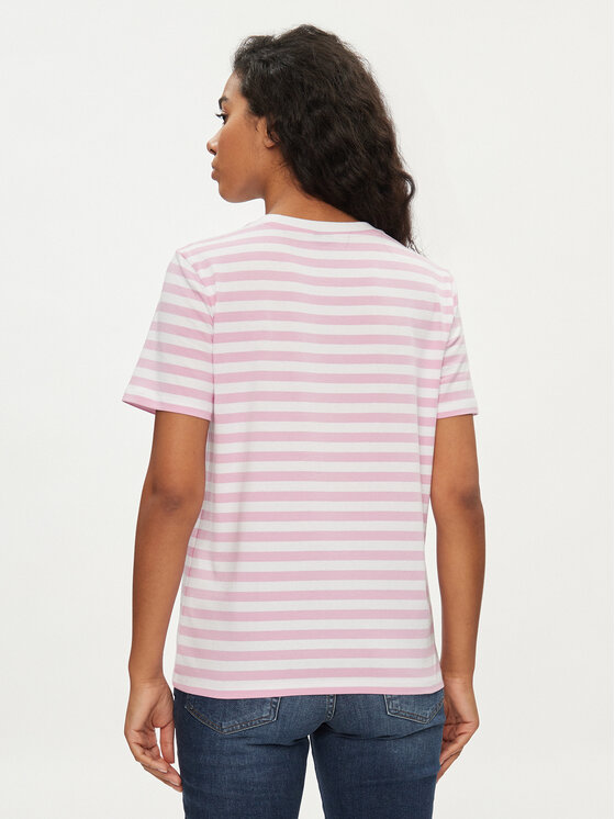 Pieces Pieces T-shirt Ria 17146339 Ružičasta Regular Fit