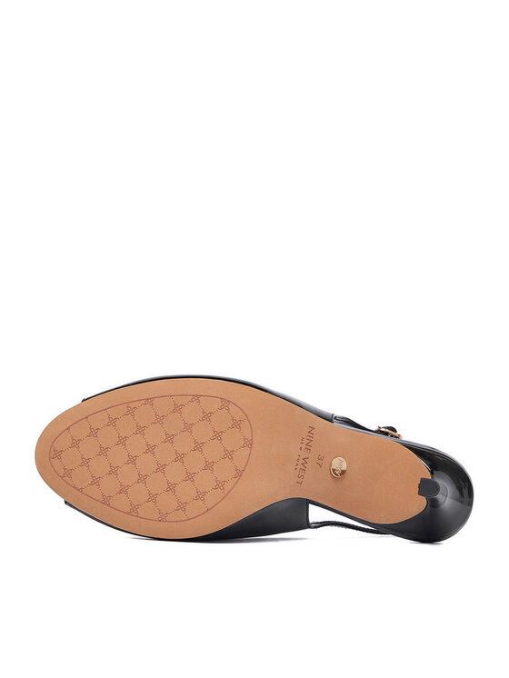 Nine West Nine West Sandały EO-TS6376-01 Czarny