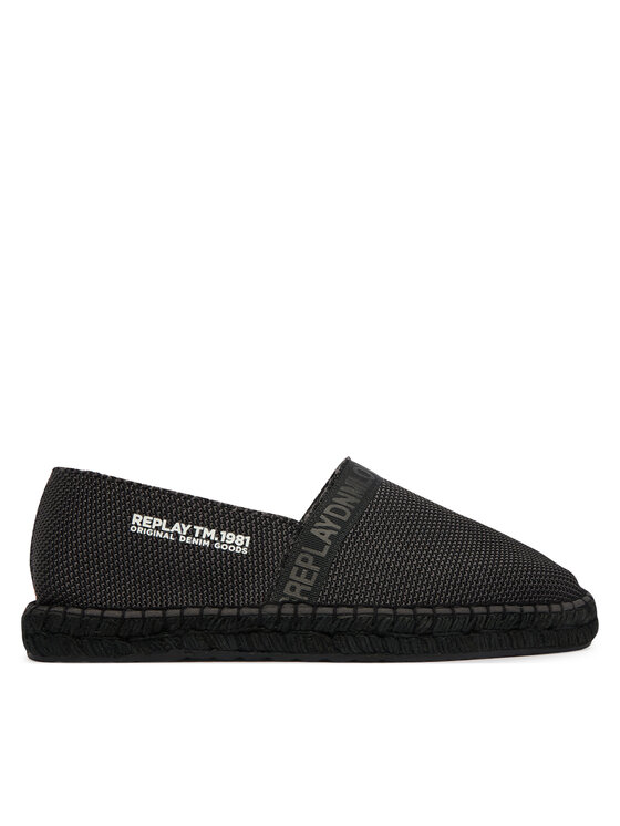 REPLAY REPLAY Espadrile GMF16 .000.C0060T Negru