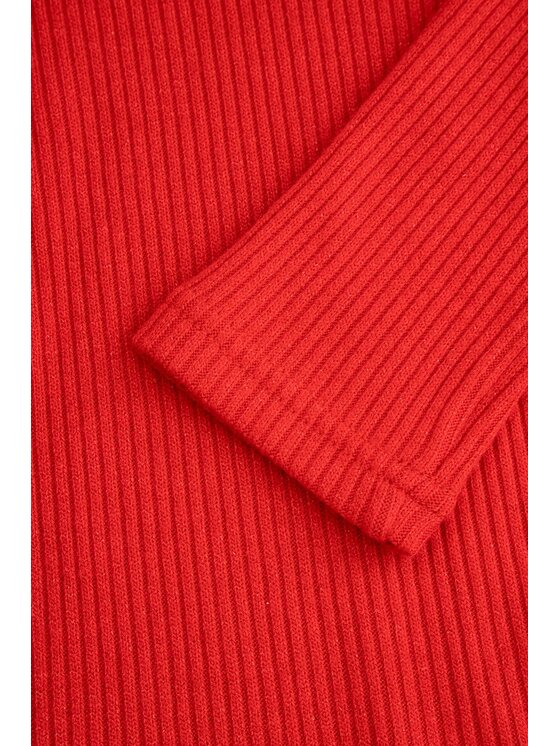 Coccodrillo Coccodrillo Sweter ZC4172101EJG-009 Czerwony Regular Fit