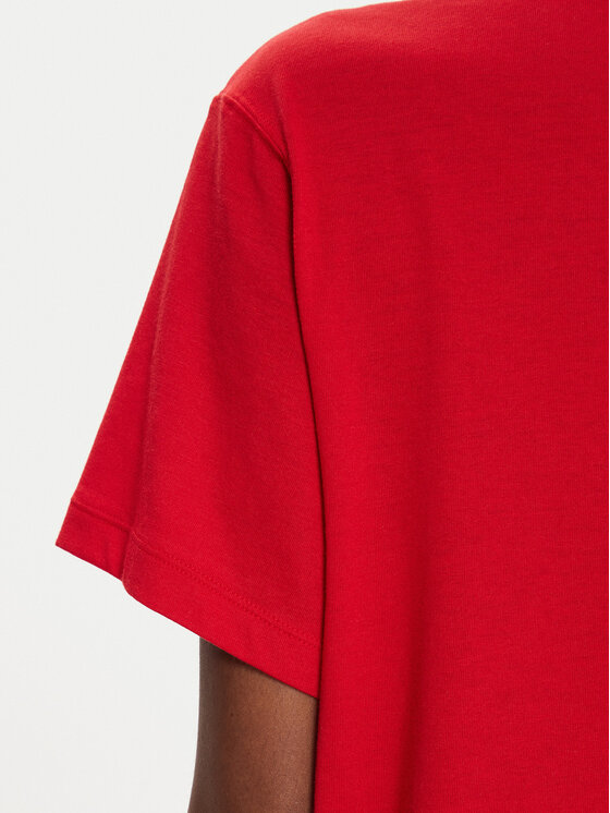 adidas adidas T-särk adicolor Trefoil IM6930 Punane Boxy Fit