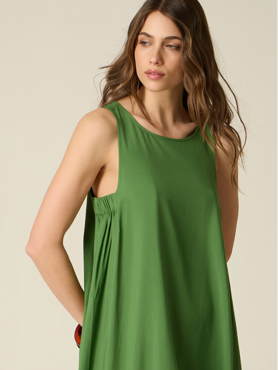 Oltre Oltre Vestito da giorno 7046J000912N005 Verde Regular Fit