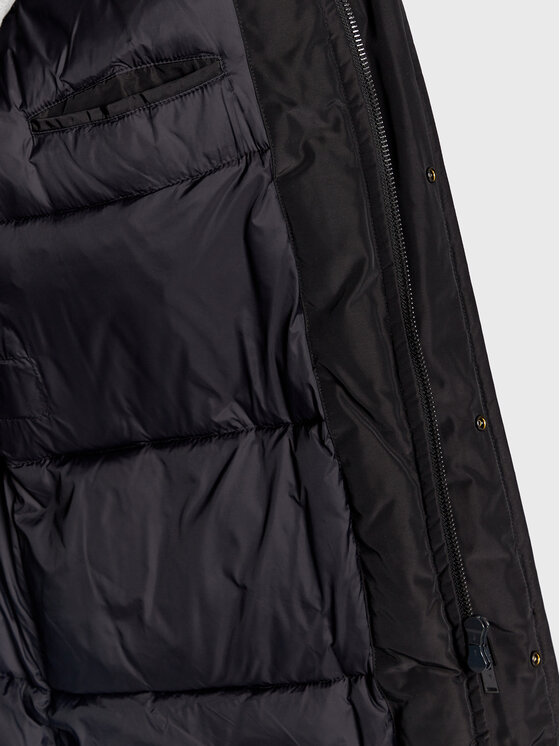 Trussardi Trussardi Žieminė striukė 52S00745 Juoda Regular Fit