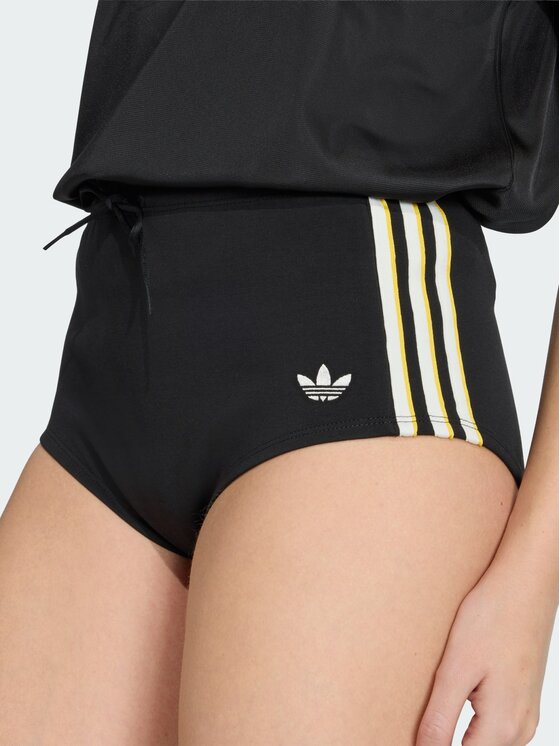 adidas adidas Szorty materiałowe 163041 Czarny Slim Fit