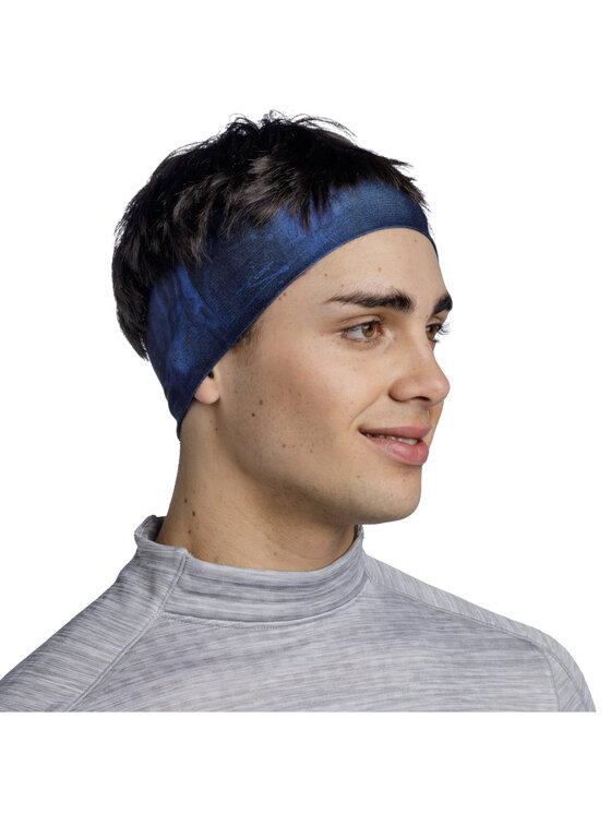 Buff Buff Opaska Buff CoolNet UV Wide Headband Granatowy