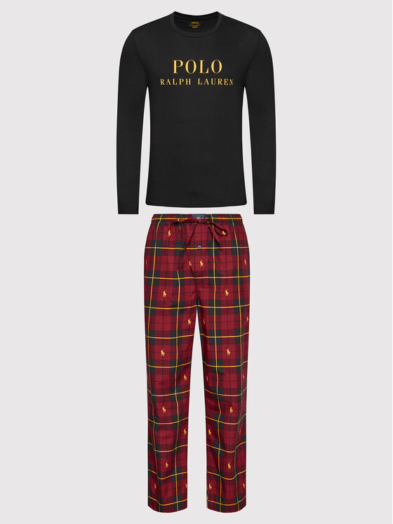 Polo Ralph Lauren Polo Ralph Lauren Pidžaama Sle 714843423001 Must