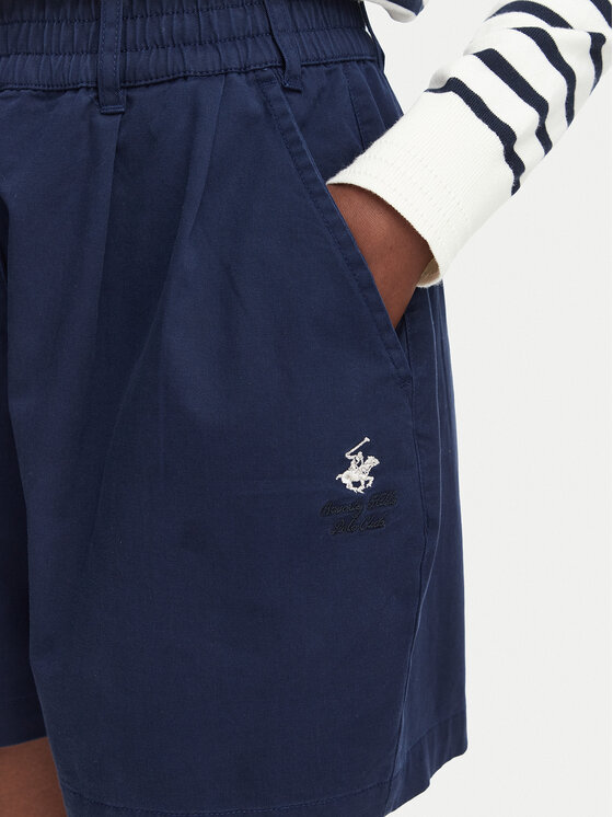 Beverly Hills Polo Club Beverly Hills Polo Club Stoffshorts P-SS26W-B576580 Dunkelblau Regular Fit
