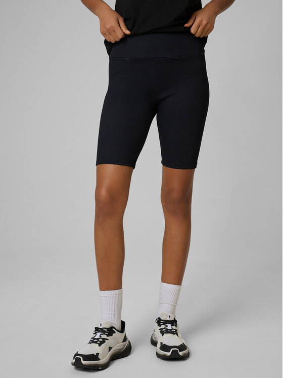 4F 4F Kolarki TREKKING Czarny Slim Fit