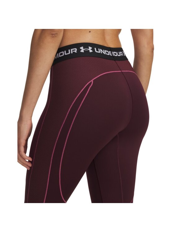 Under Armour Under Armour Legginsy 6003997 Czerwony ciemny Slim Fit