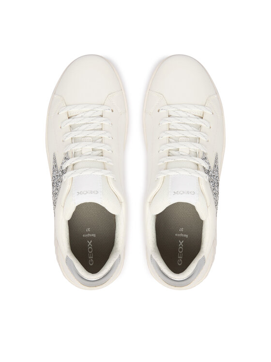 Geox Geox Sneakers J Mikiroshi Girl J45DVA 054EW C0007 D Alb