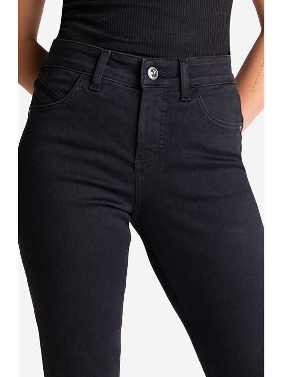 RJ Rocks Jeans RJ Rocks Jeans Jeansy Daisy Czarny Straight Leg
