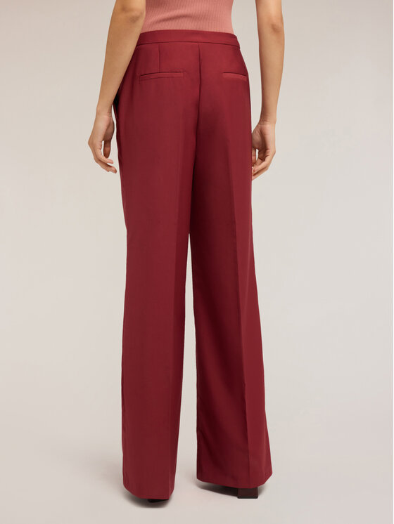 Motivi Motivi Pantaloni di tessuto P067Q004096N036 Bordeaux Regular Fit