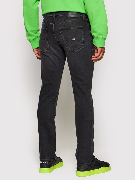 Tommy Jeans Džinsai Scanton DM0DM09810 Juoda Slim Fit • Modivo.lt