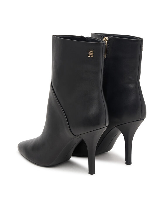 Tommy Hilfiger Tommy Hilfiger Μποτάκια High Heel Clean Ankle Boot FW0FW09624 Μαύρο