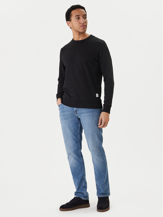 Jack & Jones Jack & Jones Majica dugih rukava Basic 12181903 Crna Regular Fit