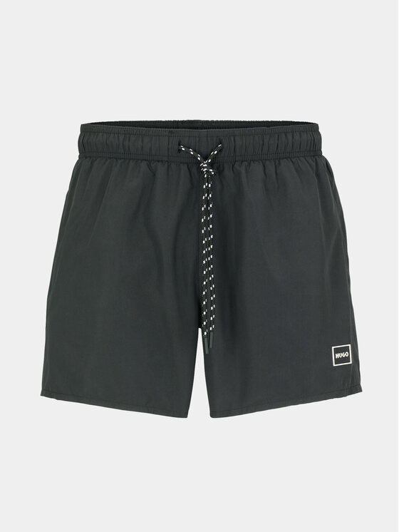 HUGO Hugo Plaukimo šortai Dodo 50483986 Juoda Regular Fit
