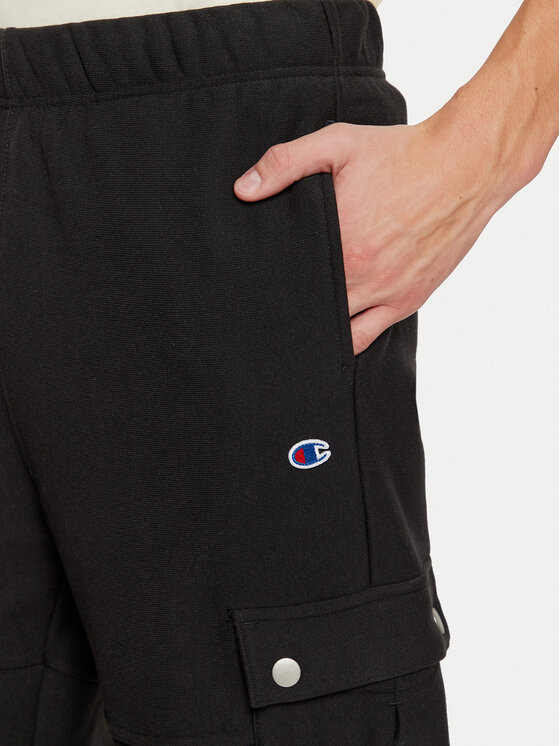 Champion Champion Donji dio trenerke 220710 Crna Loose Fit