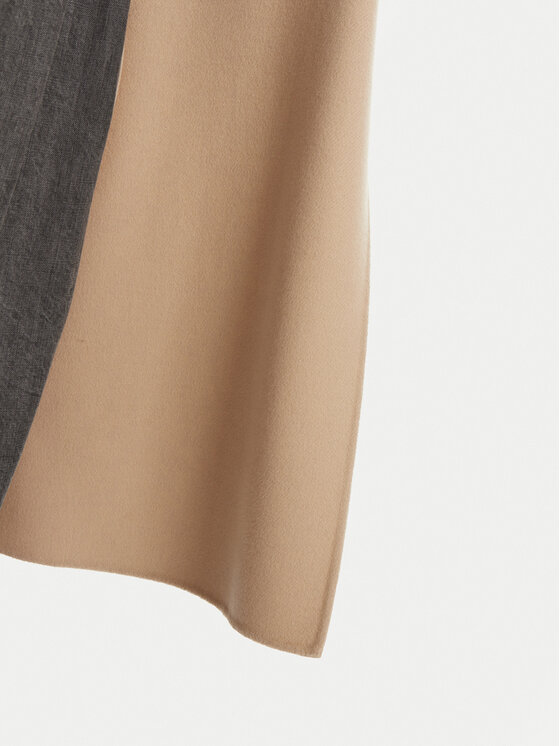 Weekend Max Mara Weekend Max Mara Palton de lână Avenue 2515011021 Bej Regular Fit