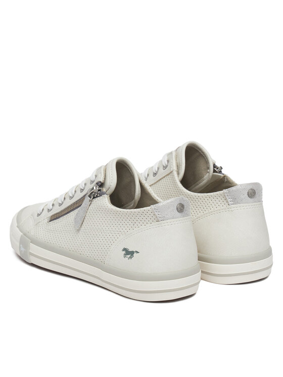 Mustang Mustang Sneakers aus Stoff 1146-316 Weiß