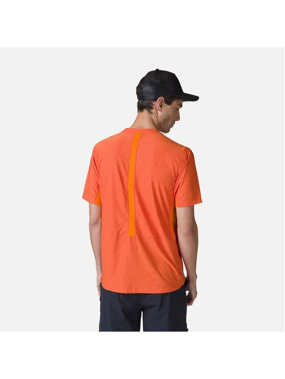 Rossignol Rossignol T-Shirt Melange Ss Tee Pomarańczowy Regular Fit