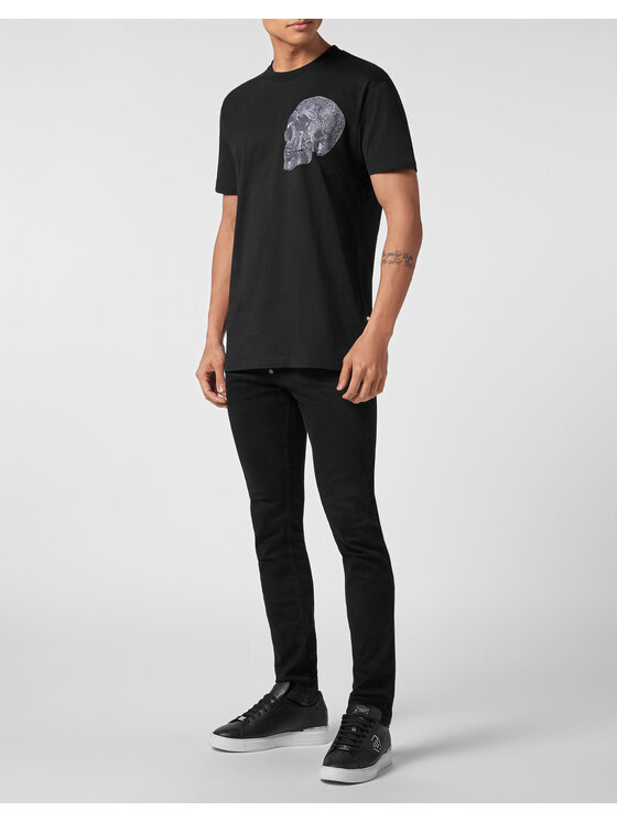 PHILIPP PLEIN PHILIPP PLEIN T-Shirt 2313 Czarny Regular Fit