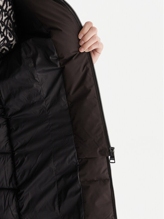 DKNY DKNY Geacă de iarnă DLEMPU97 Negru Regular Fit