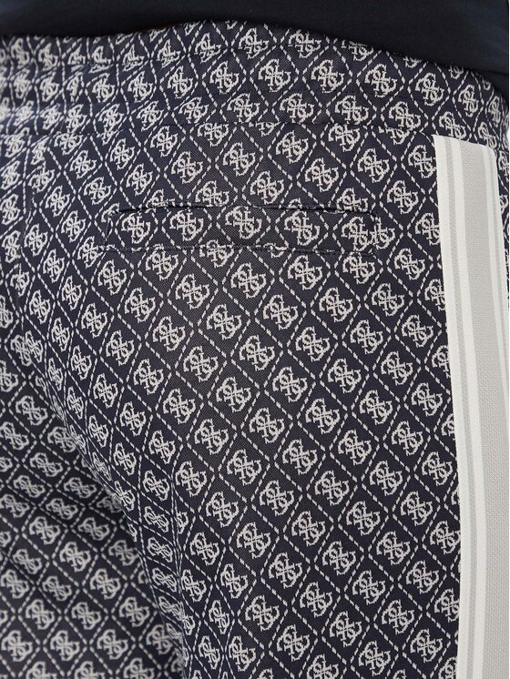 Guess Guess Spodnji del trenirke Z5BB19 K2042 Mornarsko modra Regular Fit