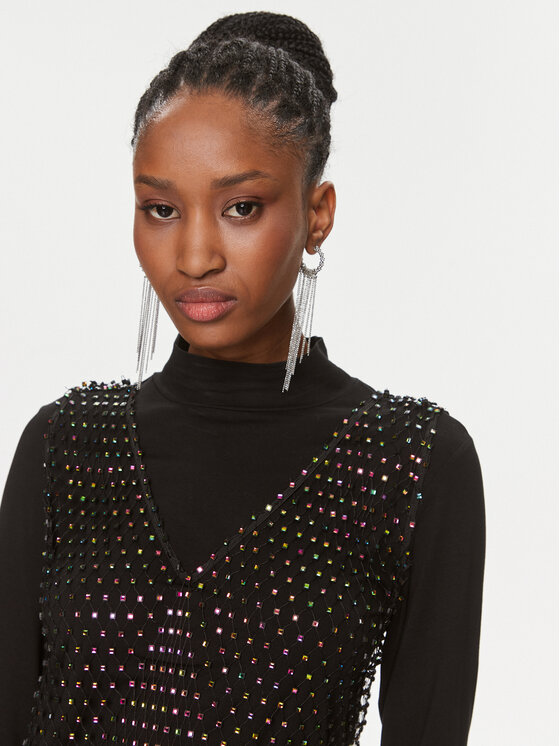 Herskind Herskind Rochie cocktail 4998986 Negru Regular Fit