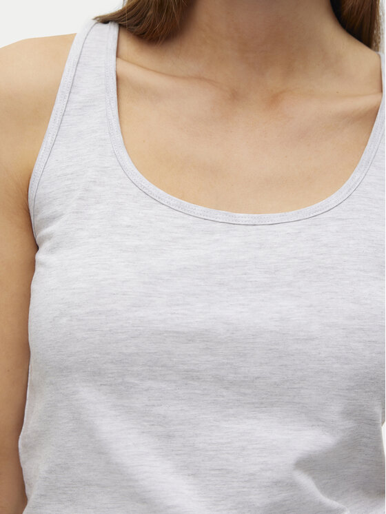 Vero Moda Vero Moda Top Lulu 10323756 Szary Regular Fit