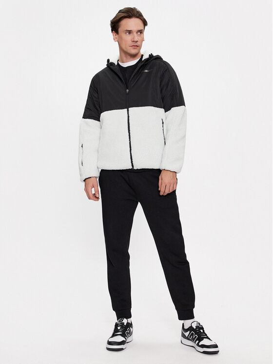 Kappa Kappa Преходно яке 331E2RW Черен Regular Fit